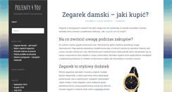 Desktop Screenshot of prezenty4you.pl